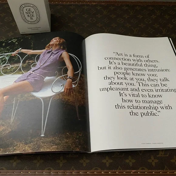 CHANEL MAGAZINE COFFEE TABLE BOOK